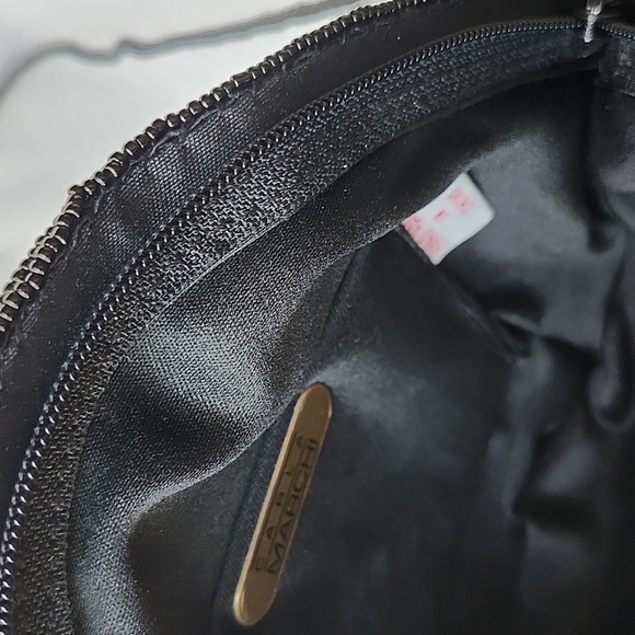 Vintage Carla Marchi Black and Gold Beaded Evening Shoulder/Crossbody Bag, $40 - Picture 5 of 7
